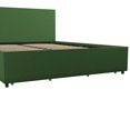 Novogratz Kelly Upholstered Bed with Storage, Multiple Colors, Multiple