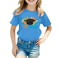 thumbnail image 3 of Hiijoy Toddler Girls Graduation Graphic T-Shirt Short Sleeve Crewneck T Shirt, Sizes 3-13, 3 of 3