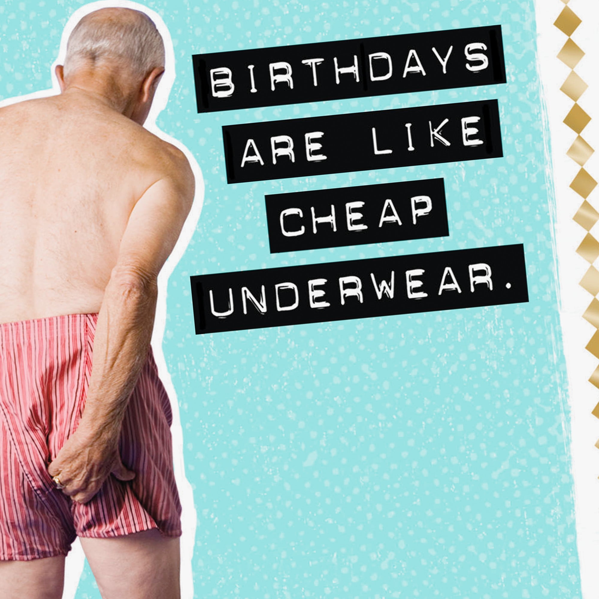 Hallmark Shoebox Funny Birthday Card (They Creep Up On You)