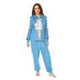 thumbnail image 2 of FORMRS Onesies Pajama for Adults Unisex Hoodie Winter Jumpsuit One Piece Sleepwear, Sizes S-2XL, Ice Cream Cat, 2 of 7