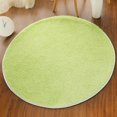thumbnail image 4 of Dsseng Short Plush Area Rugs  Polyester Fluffy Area Rug for Bedroom  Kid & Pet Friendly Non-Slip Carpet for Living Room Nursery  Home Decor Solid Color Floor Mats  40”x40”  1PC  Red  Roun, 4 of 9