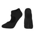 thumbnail image 1 of Ladies' Solid Color Backless Grip Socks Yoga Ankle Sports Socks Ladies' Anti Slip Slippers Socks, 1 of 2