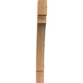thumbnail image 2 of 3 1/2"W x 32"D x 36"H Merced Smooth Knee Brace, Western Red Cedar, 2 of 4