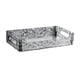 thumbnail image 5 of Estante de almacenamiento para baño, estante de ducha, escritorio, elegante organizador de encimera para baño Gris Claro 1 Capa, 5 of 9