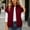 Wine, variant on Women Short Sleeve Quilted Vest Stand Collar Zip Up Lightweight Padded Outerwear With Side Pockets