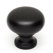 Alno A1067-MB 1" Cabinet Knob Matte Black