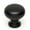 Black, variant on Alno 7/8" Cabinet Knob - Polished Brass