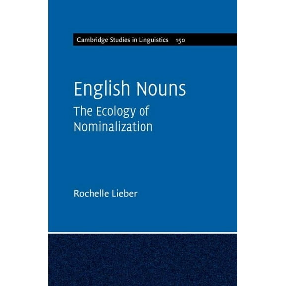 Cambridge Studies in Linguistics English Nouns, Book 150, (Hardcover)