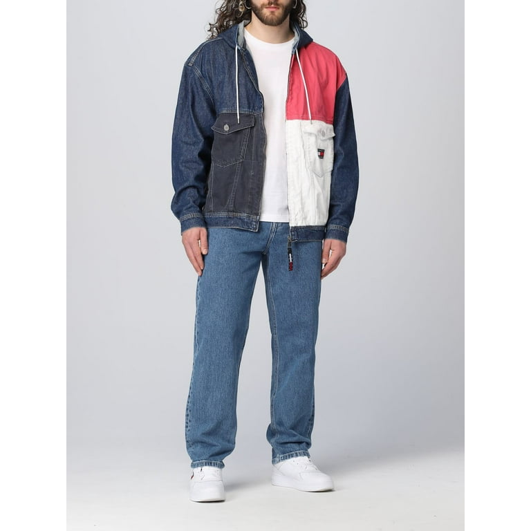 Tommy jeans denim jacket mens sales