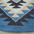 thumbnail image 5 of Rugsotic Carpets Hand Tufted Wool Eco-Friendly Area Rugs - 8'x8', Round, Light Blue, Modern Contemporary Design, High Pile Handmade Anti Skid Rugs for Living Room, Bed Room (K00S07), 5 of 5