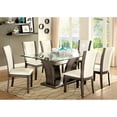 thumbnail image 2 of Furniture of America Longbotton Upholstered Dining Chairs - Set of 2, Gray, 2 of 4