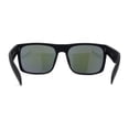 thumbnail image 2 of Mens OG Flat Top Rectangle Gangster Mob Shade Sunglasses Purple Mirror, 2 of 4