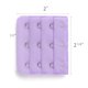 thumbnail image 3 of Señora 5Pcs 3 Gancho De 3 Filas Longitud Ajustable Correa Del Sujetador Extensor Ganchos De Hebilla Beige-Azul Marino-Rosa-Morado Claro-Blanco Una Talla, 3 of 5