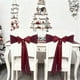 thumbnail image 5 of Uuiauoio Satin Chair Sashes Bows- Chair Ribbon Ties Back Sash for Wedding Party Events Banquet Chair Cover Decoration, 5 of 6