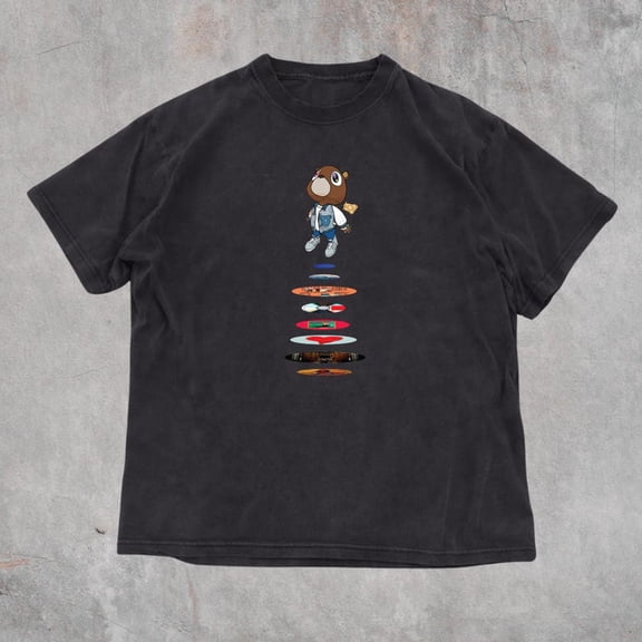 Kan West Graduation Tshirt, vintage shirt