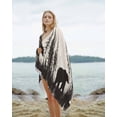 thumbnail image 2 of Black Bear Beach Towels Oversized Super Absorbent, Vintage Forest Cabin Animals Silhouette Lightweight Bath Towel Quick Dry Sets For Bathroom/Pool/Rv Camping/Beach Play/Gym Room/Picnic 35"x70", 2 of 8