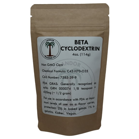 Beta Cyclodextrin - Food Grade 4oz (113 grams)