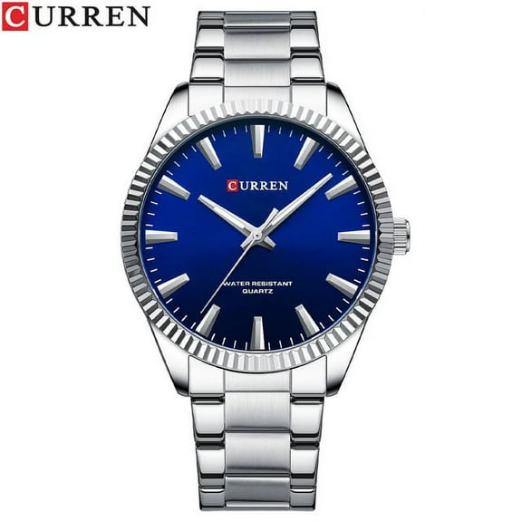 Curren New Men's Watches Top Brand Quartz Stainless Steel Wristwatches Simple Style Luminous Hands Clock Male - Quartz Wristwatches
