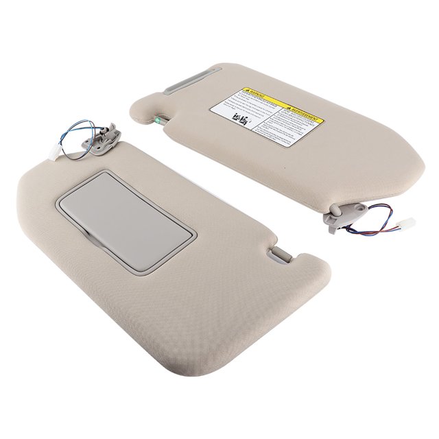 Par de viseras parasol izquierda derecha 964019PB0A aptas para Pathfinder Platinum SL SV 2013-2018 gris ANGGREK Otros