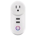 thumbnail image 2 of Enchufe inteligente Wi-Fi con 2 puertos USB, mini enchufes inteligentes Wifi para EE. UU., 2 of 5