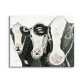 thumbnail image 3 of Stupell Three Cows Farm Portrait Trio Animals & Insects Painting Gallery Wrapped Canvas Print Wall Art, 3 of 5
