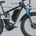 thumbnail image 6 of US Stock SMLRO V3 Fat Tire Electric Bike for Adults, 48V 22.4Ah 2000w 35MPH Ebikes Dual Motor 26” AWD Electric Mountain Bicycles with Rear Shock Absorber, 6 of 9