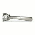 thumbnail image 3 of Primal Steel Titanium Cubic Zirconia Ring, 3 of 12