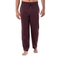 thumbnail image 2 of LEKWK Lounge Pants for Men Casual Pajama Bottoms Soft Sleepwear Elastic Waist with Drawstring Lightweight Relaxed Fit Yoga Joggers for Everyday Home Wear Wine XL, 2 of 7