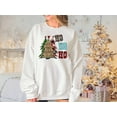 thumbnail image 2 of Christmas Plaid Buffalo Print Tree Sweatshirt, Merry Christmas Shirt, Christmas Family Shirt, Christmas Sweatshirt, Christmas Gift, 2 of 10
