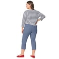 thumbnail image 2 of ellos Plus Size Seamed Capris, 2 of 2