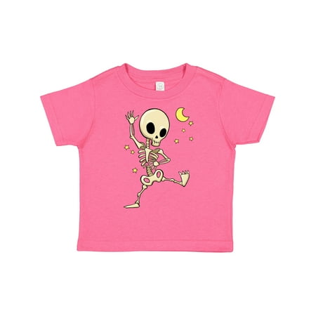 

Inktastic Cute Dancing Skeleton Gift Toddler Boy or Toddler Girl T-Shirt