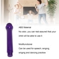 thumbnail image 4 of Toy Microphone Costume Prop Fake Mic Cosplay Accessory 1:1 Scale Lightweight ABS for Characters Stage Performance Photography, 4 of 7