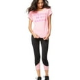 thumbnail image 3 of Aeropostale Womens LLD Colorblock Athletic Track Pants, Pink, Juniors, Small, 3 of 3