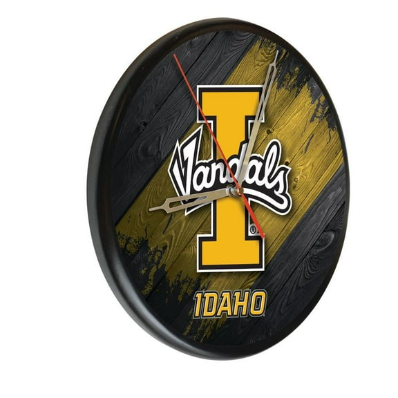 University of Idaho 13" Solid Wood Clock