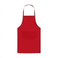 thumbnail image 4 of Apron Waterproof Work Apron Kitchen Western Food Waist Hanging Neck, 4 of 9