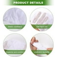 thumbnail image 3 of Topboutique Mesh Sleep Bonnets,Hair Nets Cap,Mesh Sleep Caps,Night Mesh Bonnet Cap,Women Sleeping Hair Cap,Night Sleep Cap,Hair Loss Cap for Curly Hair Protection Home Salon Spa Catering,4 Pcs,White, 3 of 7