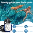 thumbnail image 2 of Rastalola 3.96lbs Pool Filter Balls for Sand Filters, Reusable Filter Media Balls, Replace 100 lbs Pool Filter Sand, High-Efficiency Filtra, 2 of 7