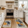 thumbnail image 4 of PALIFEUR Fall Kitchen Rugs Set of 2, Non Slip Washable Fall Decor Pumpkin Maple Leaf Kitchen Mats for Floor, Soft Thick Halloween Rug Thanksgiving Mat for Home Holiday Party Halloween Decoration, 4 of 6