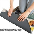 thumbnail image 3 of Dachshunds Tropical Beach Hot Yoga Mat Towel Non Slip for Hot Yoga - Quick-Drying Yoga Mat Cover with 4 Corner Pockets with Travel Bag - Hot Yoga Towel Non Slip Grip Moisture Wicking Sweat 70"x26", 3 of 6