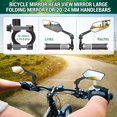 thumbnail image 5 of Espejo Retrovisor para Bicicleta, Ajuste de Rotación de 360 Grados, Adecuado para Bicicletas y Vehículos Eléctricos, 5 of 5