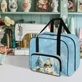 thumbnail image 2 of ZIATUBLE Christmas Snowman Sewing Machine Storage Bags Trees Portable Carrying Totes Stain Resistant Sewing Machine Organizer and Storage Large Capacity Sewing Machine Cases, 2 of 7