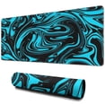 thumbnail image 1 of Vibrant Fluid Pattern Mouse Pad - Large Size for Gamers, Office & Home Use, 1 of 7