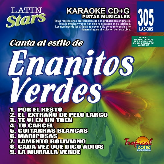 Karaoke Latin Stars 305 Enanitos Verdes