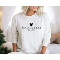 thumbnail image 4 of Mickey And Co Sweatshirt Est 1928 Sweatshirt Crew Neck Disney Sweatshirts Trip, 4 of 4