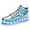 Embossed Silver, variant on Light Up Shoes Men Women LED Shoes High Top Adult Light Up Sneakers Glow in The Dark Shoes with USB Recharging for Dancing Parties