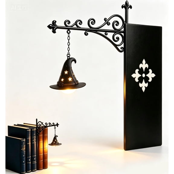 Library Lantern Mini Bookshelf Lamp, Shelf Lantern Bookshelf Light, Book Shelf Lamp