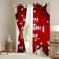 thumbnail image 3 of Homewish Boys Girls Romantic Floral Rose Black Out Curtains,Happy Valentine'S Day Curtains Pack of 2 (42x63 Each),Chic Flowers Blossoms Bedroom Curtains,Ultra Soft Home Decor, 3 of 6