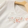 thumbnail image 6 of Womens Shirts Short Sleeve Kelon Womens Blouses Short Sleeve Shirts Cowl Neck Linen Cotton Dressy Casual Trendy Clothes Loose Fit Shirts Business Dressy Casual 2026, 2XL, 6 of 6