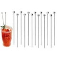 thumbnail image 1 of 20PCS Cocktail Picks for Drinks, Stainless Steel Cocktail Toothpicks, Reusable Cocktail Skewers for Olives Appetizers Fruit(4.3 Inch), 1 of 8