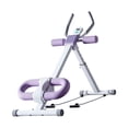 thumbnail image 1 of Máquina AB Machor Abdominal Ajustable para el gimnasio en casa Plegado para hombres Banco de ejercicio de la máquina abdominal del crujido abdominal Violeta con cuerda, 1 of 8